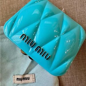 GWP Miu Miu Blue compact mirror